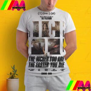 Official Poster Rich Flu The Richer You Are The Faster You Die All Over Print Shirt