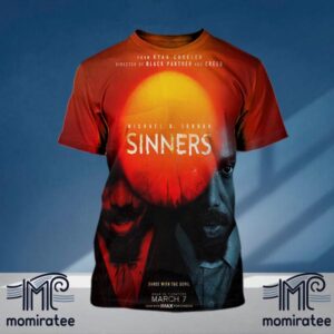 Official Poster Sinners Dance With The Devil Of Ryan Coogler With Starring Michael B Jordan All Over Print Shirt