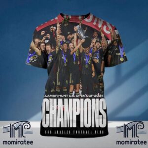 Party In LA Los Angeles FC Are Lamar Hunt US Open Cup 2024 Champions For The First Time In History All Over Print Shirt