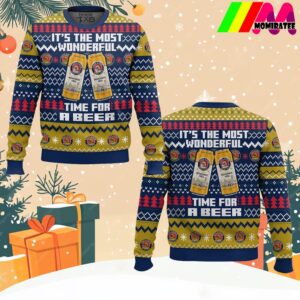 Paulaner Its The Most Wonderful Time For A Beer Christmas Ugly Sweater