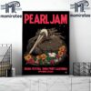 Pearl Jam At The Ohana Festival Doheny State Beach Dana Point CA September 27th 2024 Merch Poster By Terry Urban Home Decor Poster Canvas