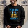 Pearl Jam Beach Hut Tee At The Ohana Festival Dana Point CA September 29th 2024 Two Sides Classic Music T-Shirt