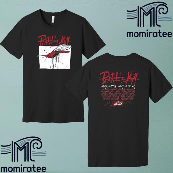 Pearl Jam Red Mosquito Tee At The Ohana Festival Dana Point CA September 29th 2024 Two Sides Classic Music T-Shirt