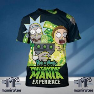 Rick And Morty Multiverse Mania Experience Official Poster All Over Print Shirt