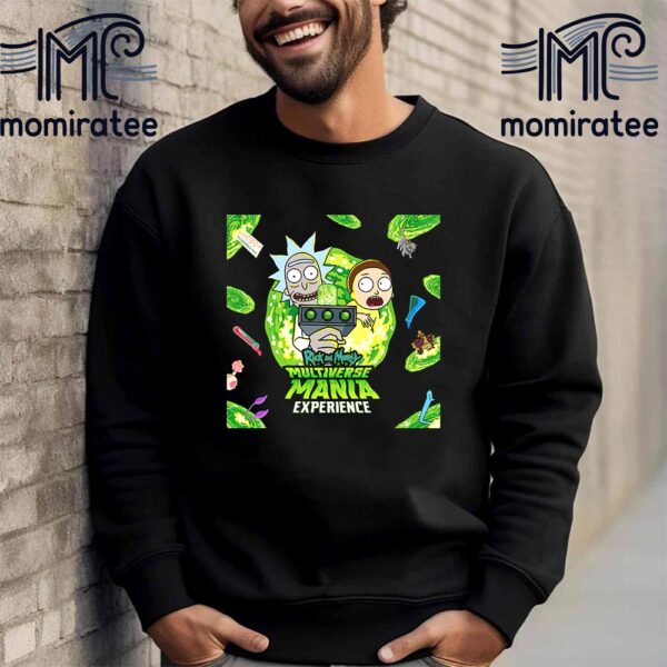 Rick And Morty Multiverse Mania Experience Official Poster Unisex T-Shirt