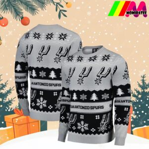 San Antonio Spurs 2024 NBA Christmas Ugly Sweater