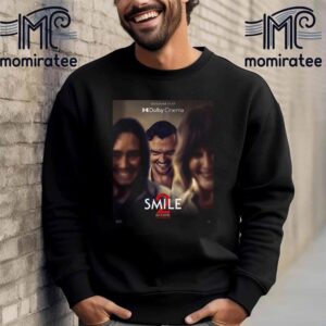 Smile 2 Official Poster With Starring Ray Nicholson Son Of Jack Nicholson Unisex T-Shirt