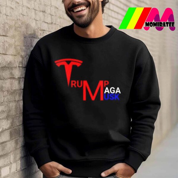 Tesla Trump Maga Musk Unisex T-Shirt