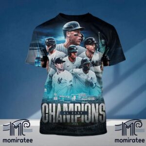 The 2024 MLB AL East Division Champions Are New York Yankees All Over Print Shirt