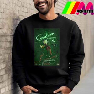 The Coraline In Remastered 3D Its Time For Halloween October 31st And November 1st 2024 Unisex T-Shirt