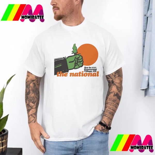 The National The Zen Diagram Tour At Fiddler’s Green Amphitheatre Greenwood Village CO September 28th 2024 Unisex T-Shirt