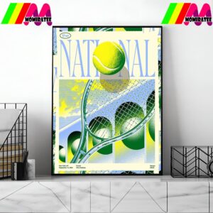 The National The Zen Diagram Tour At Forest Hills Stadium In Queens NY September 12th 2024 Home Decor Poster Canvas