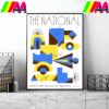 The National The Zen Diagram Tour At TD Pavilion At The Mann Center In Philadelphia PA September 19th 2024 Home Decor Poster Canvas