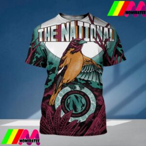 The National The Zen Diagram Tour At The Legendary Merriweather Post Pavilion Columbia MD September 16th 2024 All Over Print Shirt