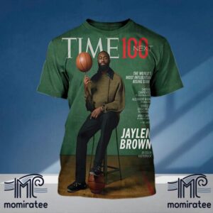 The World’s Most Influential Rising Stars Jaylen Brown On Cover TIME 100 Next All Over Print Shirt