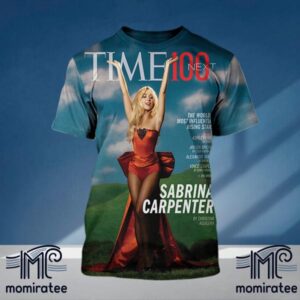 The World’s Most Influential Rising Stars Sabrina Carpenter On Cover TIME 100 Next All Over Print Shirt