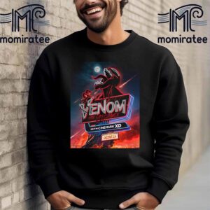 Venom The Last Dance Official Cinemark XD Poster Exclusively In Movie Theatres October 25th 2024 Unisex T-Shirt