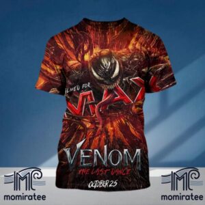 Venom The Last Dance Official Imax Poster October 25th 2024 All Over Print Shirt