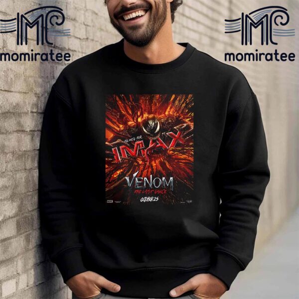 Venom The Last Dance Official Imax Poster October 25th 2024 Unisex T-Shirt