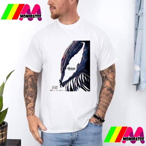 Venom The Last Dance Official Poster Exclusively In Cinemas October 24th 2024 Unisex T-Shirt