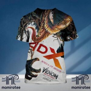 Witness The Epic Conclusion Venom The Last Dance Official 4DX Poster Exclusively In Movie Theatres October 25th 2024 All Over Print Shirt