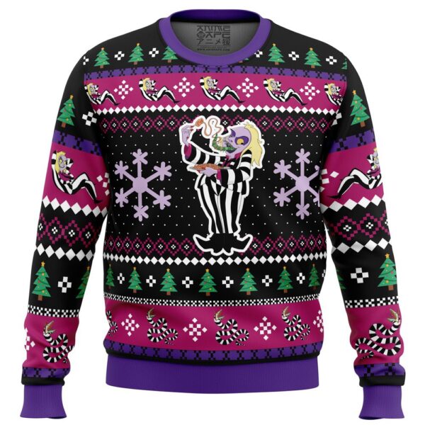 Beetleguise Beetlejuice Xmas Sweater