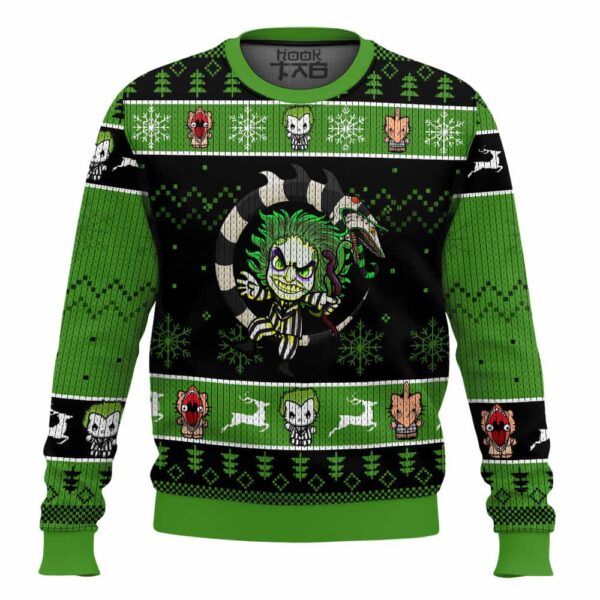 Beetlejuice Best Holiday Christmas Ugly Sweater Gifts For Family