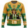 Believe in me Nessie Gifts For Family Holiday Christmas Ugly Sweater