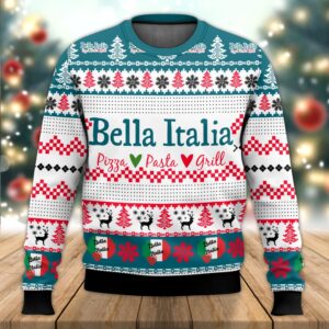 Bella Italia Best Holiday Christmas Ugly Sweater Gifts For Family