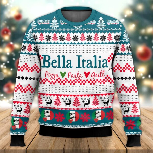 Bella Italia Best Holiday Christmas Ugly Sweater Gifts For Family