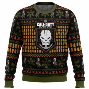 Black Ops 2 Call of Duty Gifts For Family Holiday Christmas Ugly Sweater