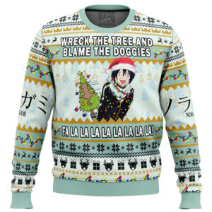 Blame The Doggies Norogami Gifts For Family Holiday Christmas Ugly Sweater