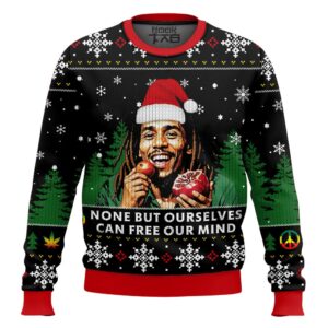 Bob Marley Best Holiday Christmas Ugly Sweater Gifts For Family