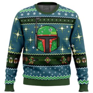 Boba Fett Gifts For Family Holiday Christmas Ugly Sweater