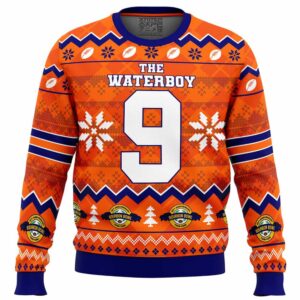 Bobby Boucher The Waterboy Gifts For Family Holiday Christmas Ugly Sweater