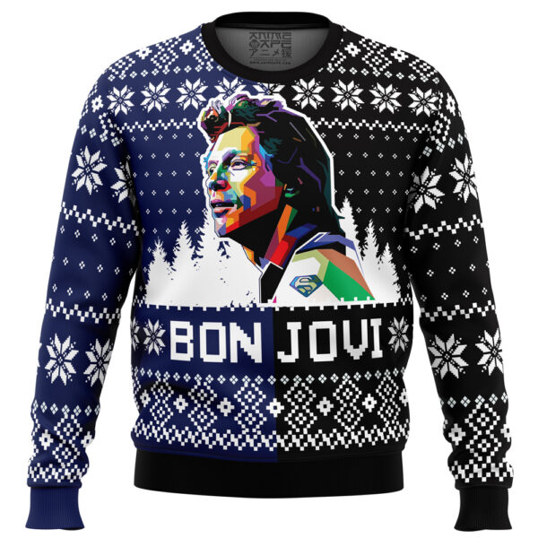 Bon Jovi Gifts For Family Holiday Christmas Ugly Sweater