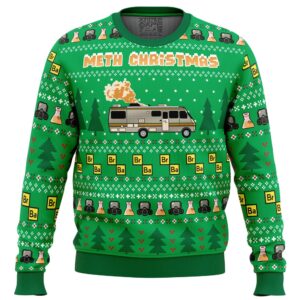 Br Ba Breaking Bad Gifts For Family Holiday Christmas Ugly Sweater