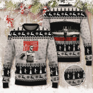 Bruce Springsteen Best Holiday Christmas Ugly Sweater Gifts For Family