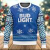 Bud Light Best Holiday Christmas Ugly Sweater Gifts For Family Beer