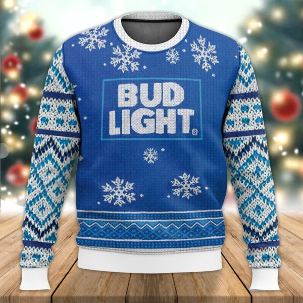 Bud Light Best Gifts For Family Holiday Christmas Ugly Sweater