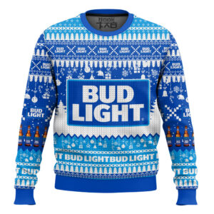 Bud Light Best Holiday Christmas Ugly Sweater Gifts For Family