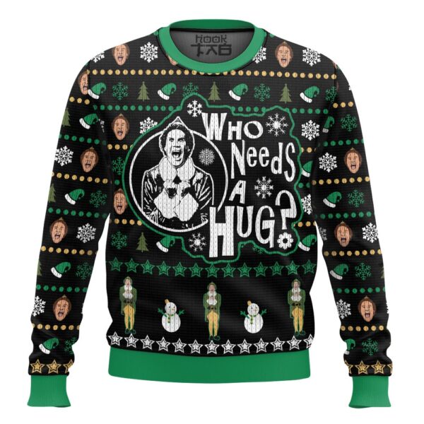 Buddy The Elf Best Holiday Christmas Ugly Sweater Gifts For Family