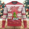 Budweiser In My Vein Best Holiday Christmas Ugly Sweater Gifts For Family