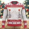 Budweiser Merry Kissmyass Best Holiday Christmas Ugly Sweater Gifts For Family