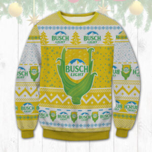 Busch Light Corn Knitting Pattern Best Holiday Christmas Ugly Sweater Gifts For Family