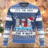 Busch Light Makes Me Happy Best Holiday Christmas Ugly Sweater Gifts For Family