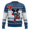 Captain America Gifts For Family Holiday Christmas Ugly Sweater