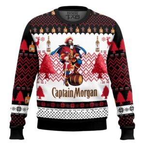 Captain Morgan Best Holiday Christmas Ugly Sweater Gifts For Family