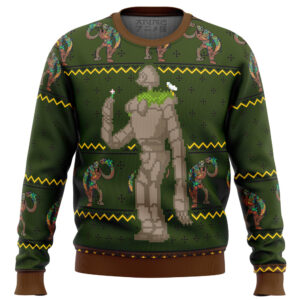 Castle In The Sky Laputan Robot Soldier Gifts For Family Holiday Christmas Ugly Sweater