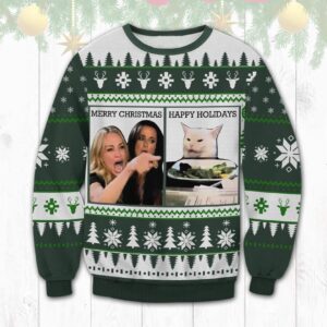 Cat Meme Christmas Best Holiday Christmas Ugly Sweater Gifts For Family XM160923DHN12DKD